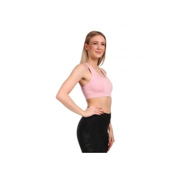 Sutien sport  Winie - roz - uscare rapida