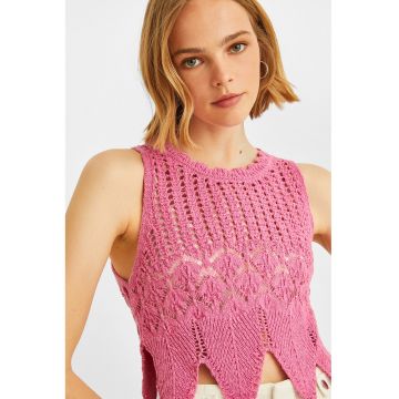 Top crop de bumbac