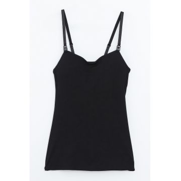 Top din amestec de bumbac pentru gravide