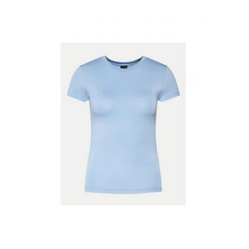 Tricou albastru viscoza  pentru dama