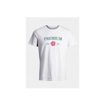 Tricou barbati -  07586 - Bumbac - Alb