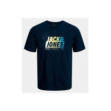 Tricou barbati -  303607500 - Albastru inchis - Bumbac
