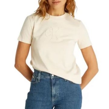 Tricou Calvin Klein CK APPLIQUE REGULAR TEE
