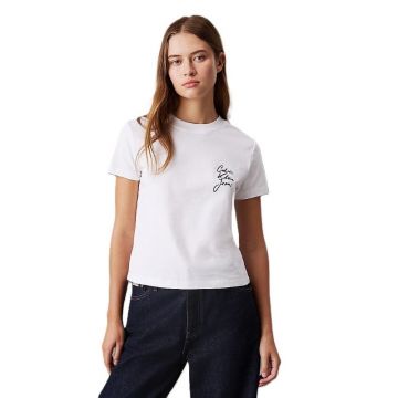 Tricou Calvin Klein SCRIPT INSTITUTIONAL BABY TEE