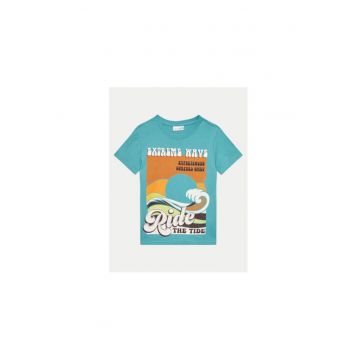 Tricou copii -  049521 - Albastru - Bumbac -