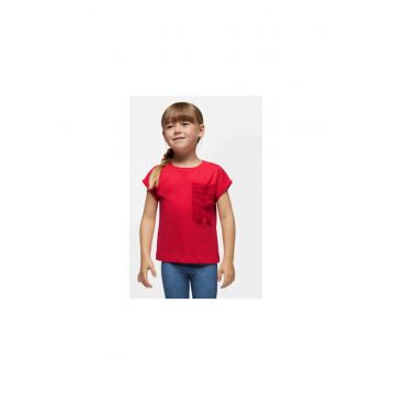 Tricou copii -  861100 - Rosu - Bumbac -
