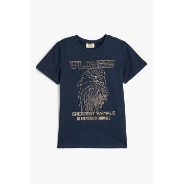 Tricou cu imprimeu text