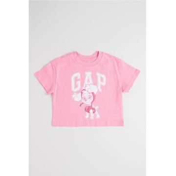 Tricou cu logo si imprimeu grafic