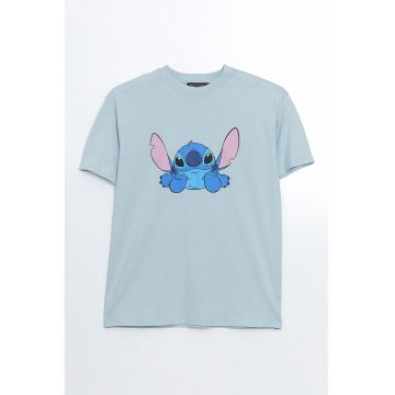 Tricou cu model grafic Lilo & Stitch