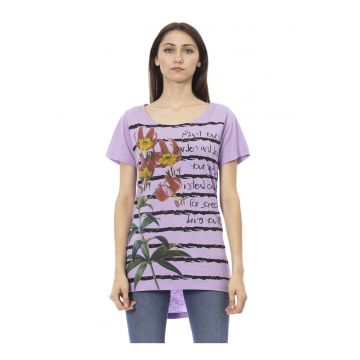 Tricou cu terminatie asimetrica