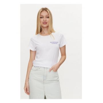 Tricou dama -  604264 - Alb - Bumbac -