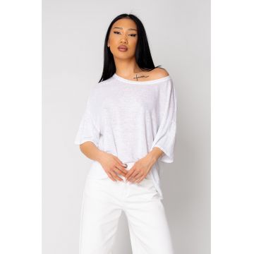 Tricou dama din 100% IN - White 16980