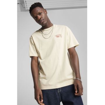 Tricou de bumbac cu imprimeu logo
