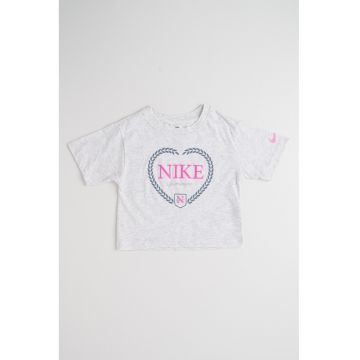 Tricou din amestec de bumbac cu imprimeu logo