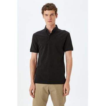 Tricou polo de bumbac