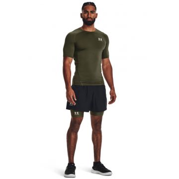 Tricou slim fit cu logo pentru fitness