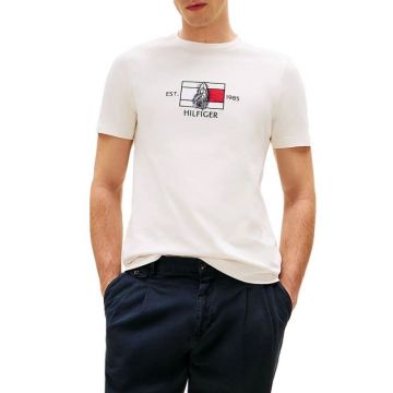 Tricou Tommy Hilfiger HILFIGER FLAG SAILING TEE