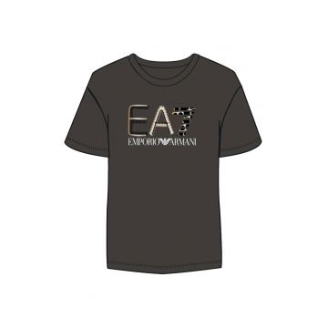 Tricou  W Tee Ss Rn Fancy Crossover - 3RTT36-TJDZZ-1200 - Femei - Negru