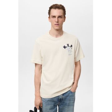 Tricou cu detaliu text