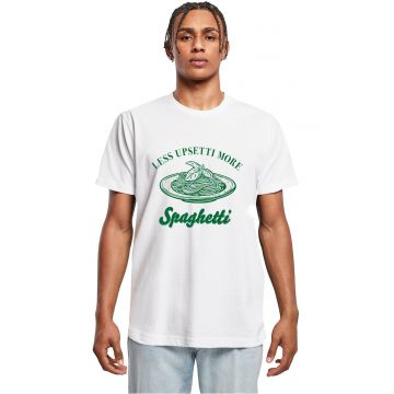 Tricou cu imprimeu grafic si text pe partea din fata