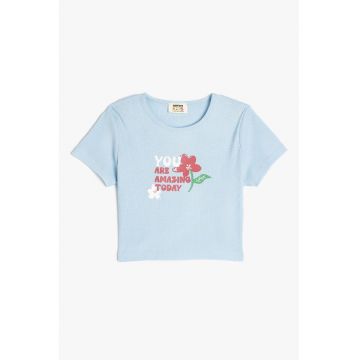 Tricou cu imprimeu text