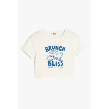 Tricou cu imprimeu text