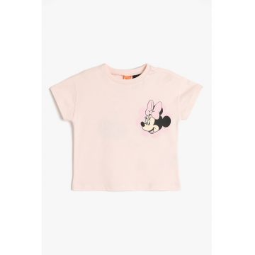Tricou de bumbac cu Minnie Mouse