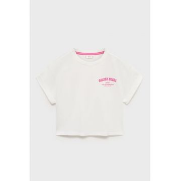 Tricou de bumbac cu text