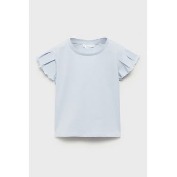 Tricou din bumbac cu decolteu rotund