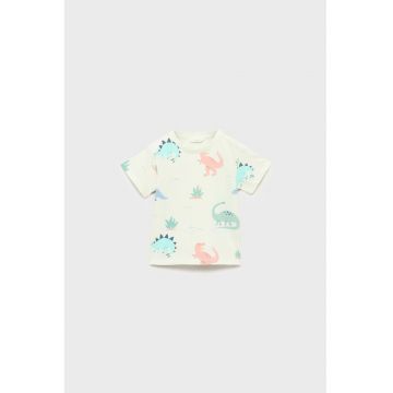 Tricou din bumbac cu design cu animale