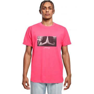 Tricou din bumbac cu imprimeu foto frontal