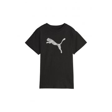 Tricou din bumbac cu imprimeu logo