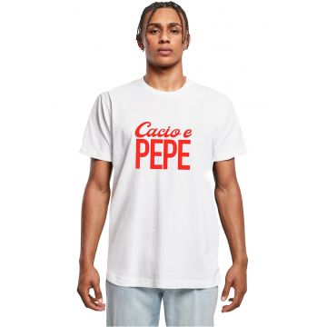 Tricou din bumbac cu imprimeu text