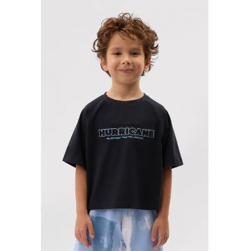 Tricou lejer cu imprimeu text