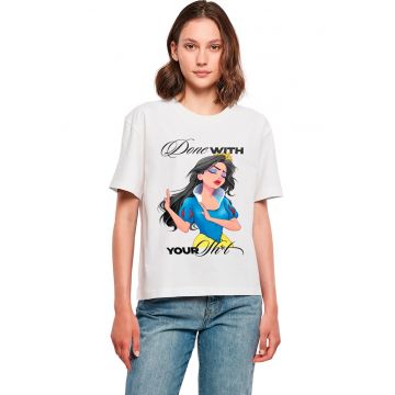 Tricou lejer din bumbac cu imprimeu grafic