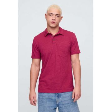 Tricou polo cu buzunar pe piept