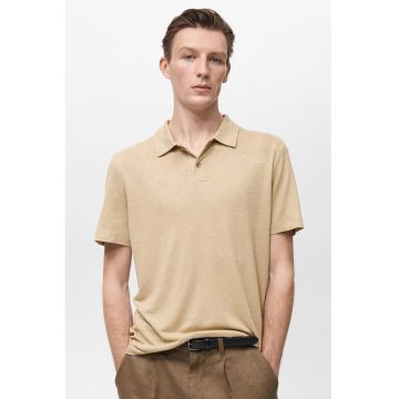 Tricou polo din amestec de in