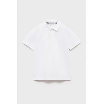 Tricou polo din bumbac pique