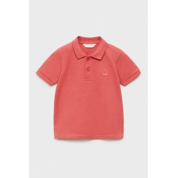 Tricou polo din bumbac pique