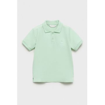 Tricou polo din bumbac pique