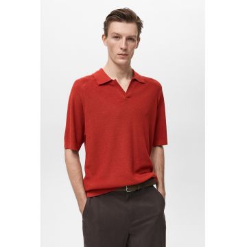 Tricou polo tricotat