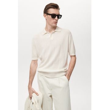 Tricou polo tricotat