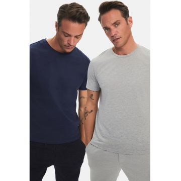 Tricou regular fit de bumbac