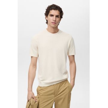 Tricou regular-fit din amestec de bumbac