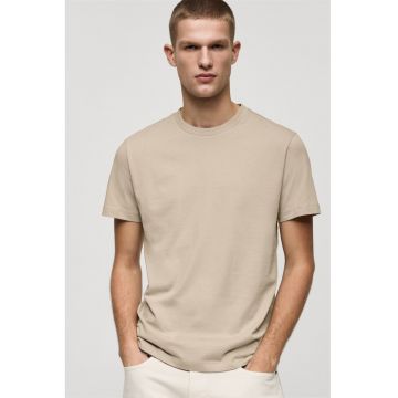 Tricou slim fit de bumbac