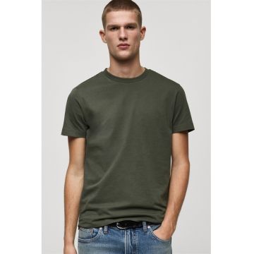 Tricou slim fit de bumbac