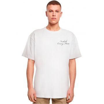 Tricou unisex cu imprimeu pe partea din spate