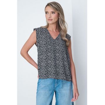 Bluza cu model si decolteu in V