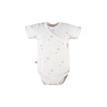 Body cu maneca scurta si model cu ursuleti -  - Petite - Ecru - pentru fetite si baietei