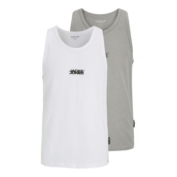 Set de tricouri de bumbac cu imprimeu - 2 piese